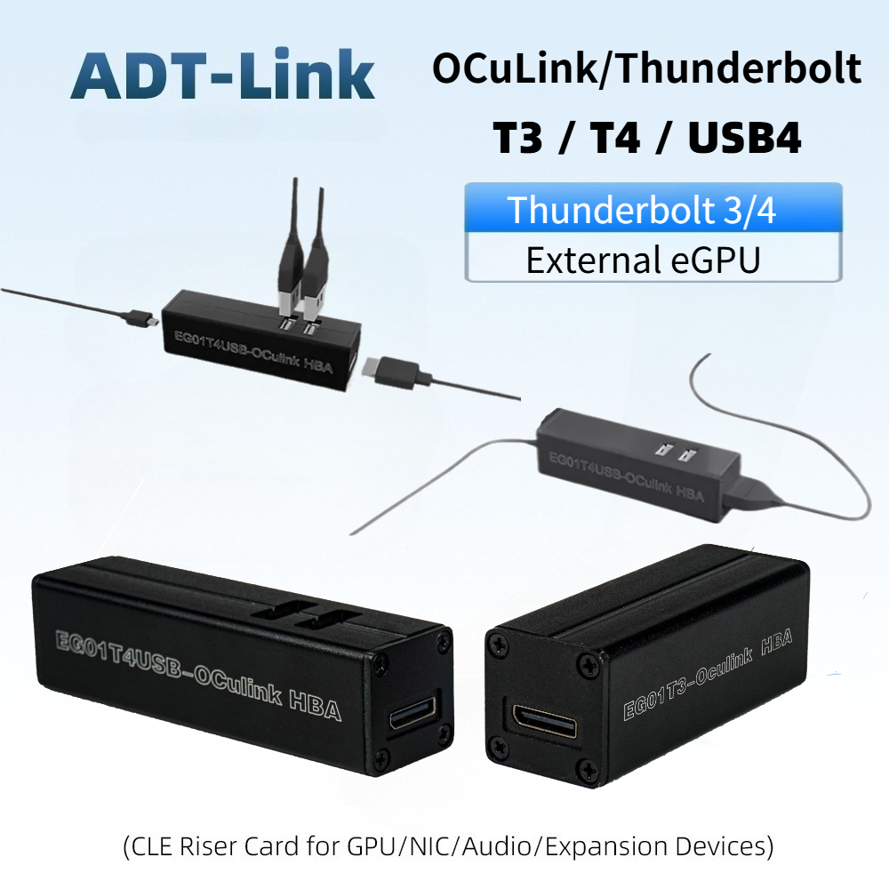 T3 / T4 OCuLink Thunderbolt 4  – Gpu External Dock Egpu Thunderbolt 4 Bewertung und Preis