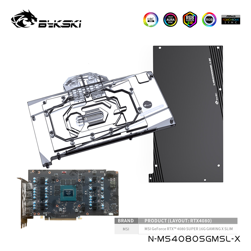 Bykski Wasserblock für MSI Gef – Rtx 4080 Water Cooling Block Bewertung und Preis
