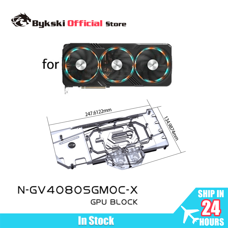 Bykski GPU-Block für Gigabyte  – Rtx 4080 Water Cooling Block Bewertung und Preis